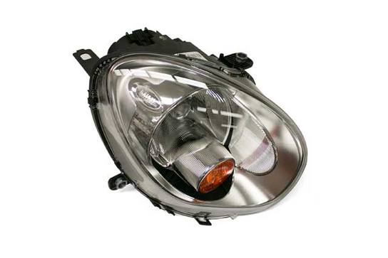 Mini Headlight Assembly - Passenger Side (Halogen) 63129801034 - Hella 354657041